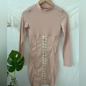 Blush Corset Dress